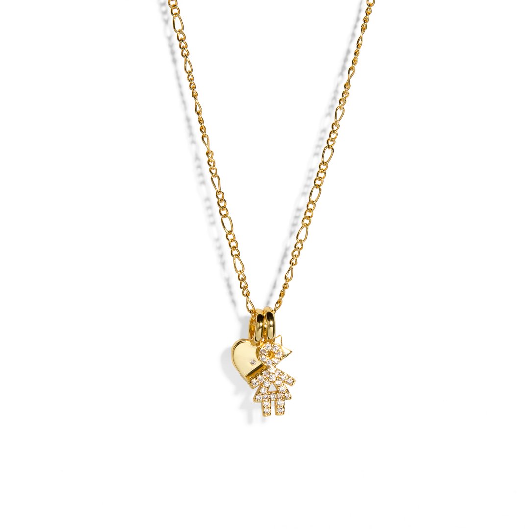 HEART CHARM - DIJES - Malandra Jewelry - ICD468