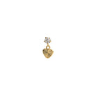 HEART DROP PIERCING - ARETES - Malandra Jewelry - KMA10 - 30155