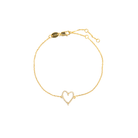 HEART LINE SERENA BRACELET - PULSERAS - Malandra Jewelry - EAWP84 - MMB124