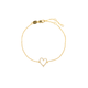 HEART LINE SERENA BRACELET - PULSERAS - Malandra Jewelry - EAWP84 - MMB124