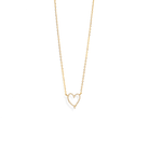 HEART LINE SERENA NECKLACE - COLLARES - Malandra Jewelry - EAWC82 - M240824000040
