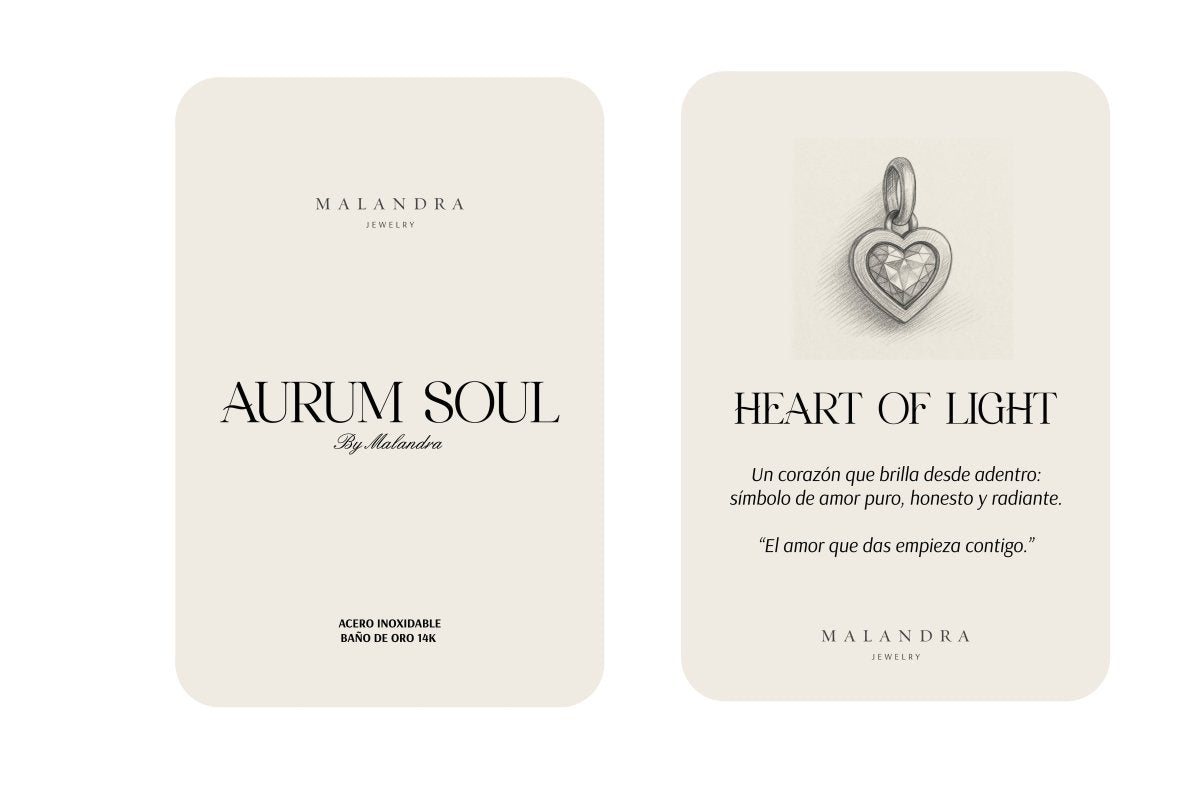 HEART OF LIGHT - DIJES - Malandra Jewelry - EYHD73-MODEL  16 SMALL CHARM