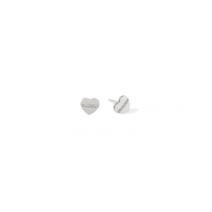 HEART SPARK EARRINGS - ARETES - Malandra Jewelry - FBA493-1EAR0173-1RR-2