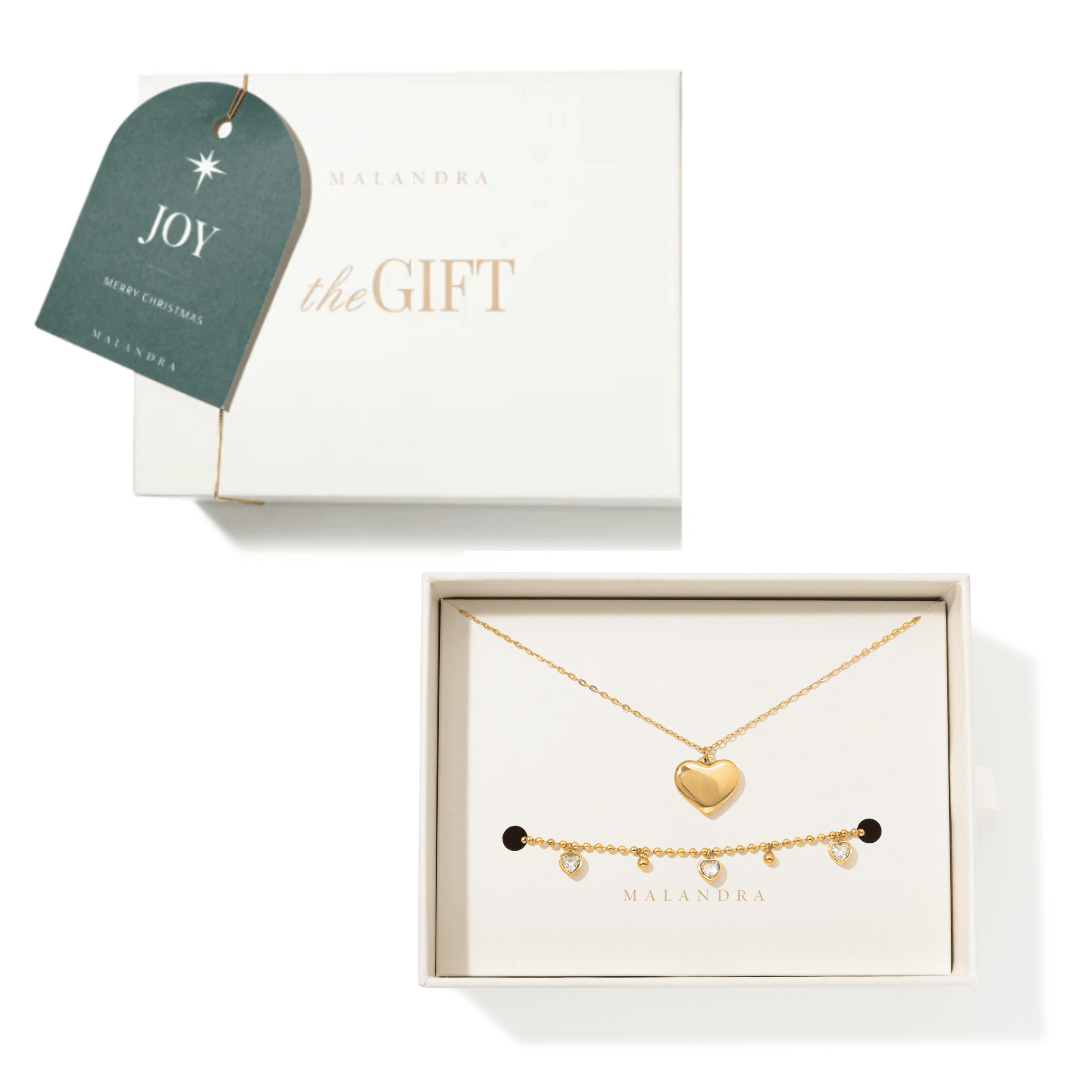 HEARTLIGHT GIFT SET - SETS DE REGALO - Malandra Jewelry - SET144-ZXC24   ZXP22