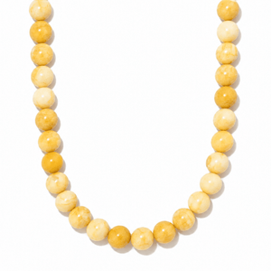 HONEY JADE TERRA NECKLACE - COLLARES - Malandra Jewelry - TC2515