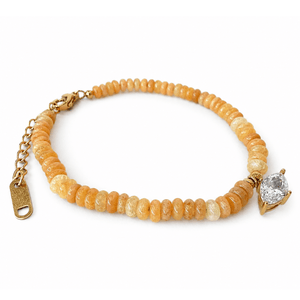 Honey Marquise Aventurine Bracelet - PULSERAS - Malandra Jewelry - EUWP614-JDB0306073-YW