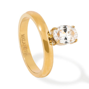 ICON OVAL PINKY RING - ANILLOS - Malandra Jewelry - EUWR256.4-DZJDR202506235NINA