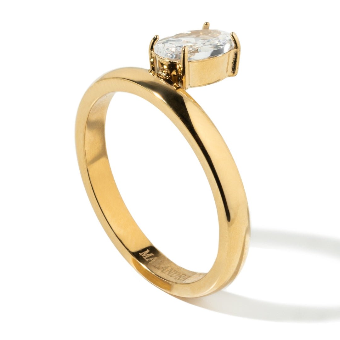 ICON OVAL PINKY RING - ANILLOS - Malandra Jewelry - EUWR256.4-DZJDR202506235NINA