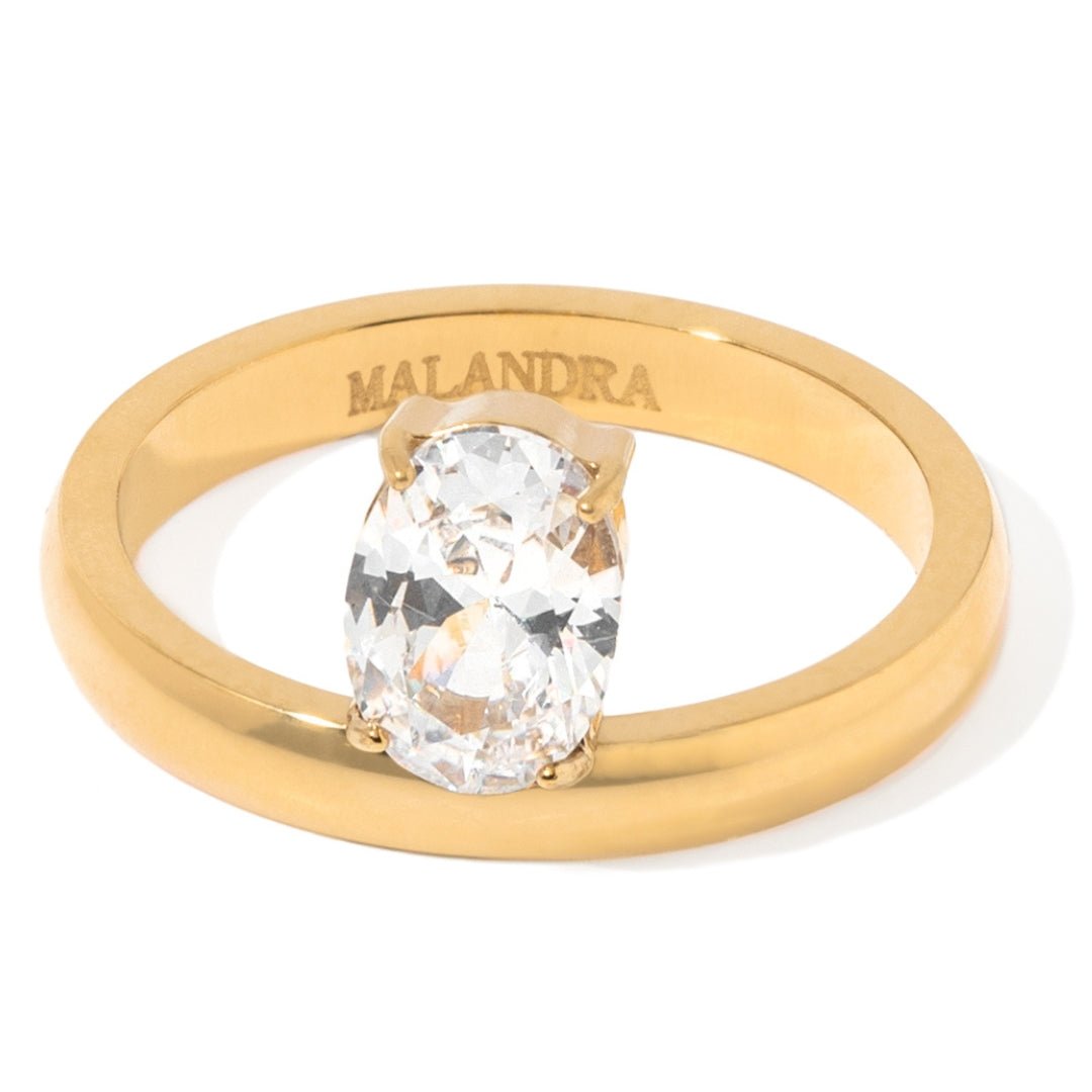 ICON OVAL PINKY RING - ANILLOS - Malandra Jewelry - EUWR256.4-DZJDR202506235NINA