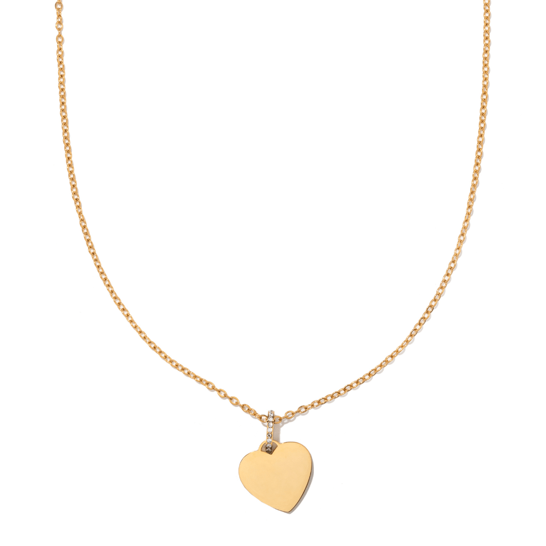 ICONIC GOLD CUSTOM NECKLACE - COLLARES GRABADOS - Malandra Jewelry - LJC4JT-N3092