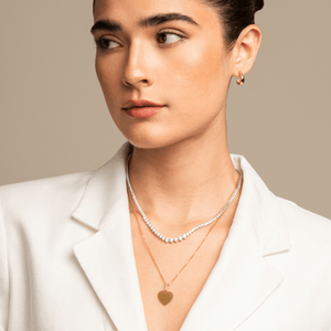 ICONIC GOLD CUSTOM NECKLACE - COLLARES GRABADOS - Malandra Jewelry - LJC4JT-N3092