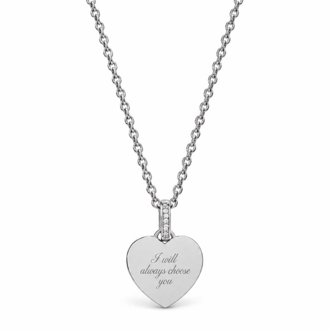 ICONIC SILVER CUSTOM NECKLACE - COLLARES GRABADOS - Malandra Jewelry - LJC4.P-JT-N3092