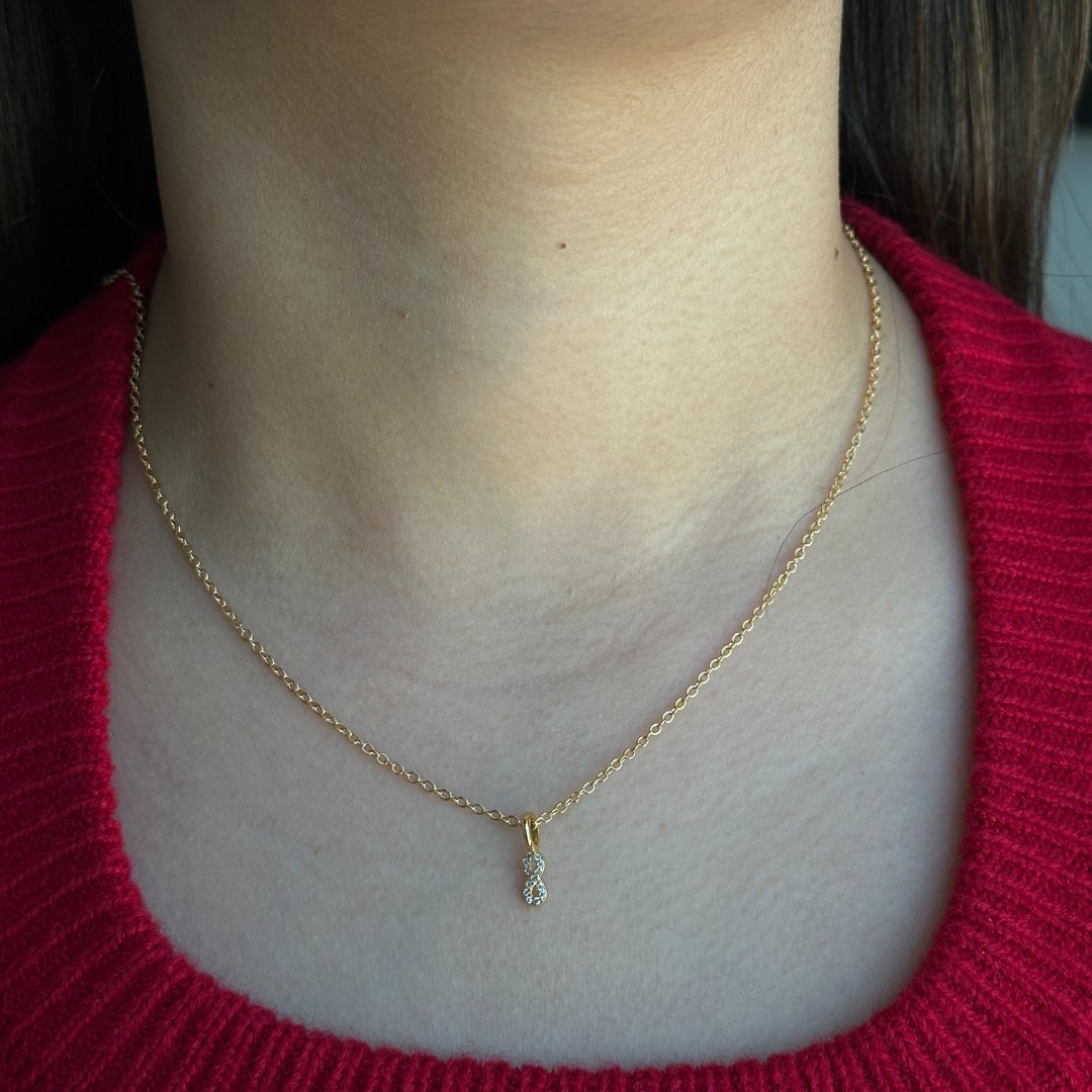 INFINITY GLOW NECKLACE - COLLARES - Malandra Jewelry - TC1815