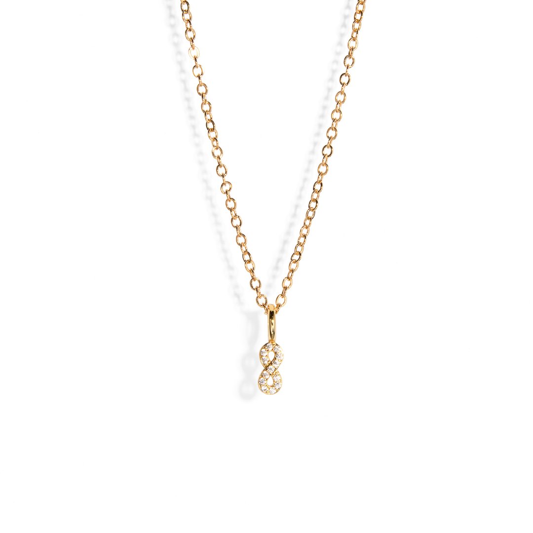 INFINITY GLOW NECKLACE - COLLARES - Malandra Jewelry - TC1815