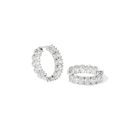 INFINITY SPARK HOOPS - ARETES - Malandra Jewelry - AA1577.P-T90410