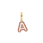 INITIAL CHARM - DIJES - Malandra Jewelry - EYHD122.A
