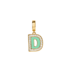 INITIAL CHARM - DIJES - Malandra Jewelry - EYHD122.D