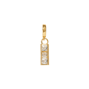 INITIAL CHARM - DIJES - Malandra Jewelry - EYHD122.I