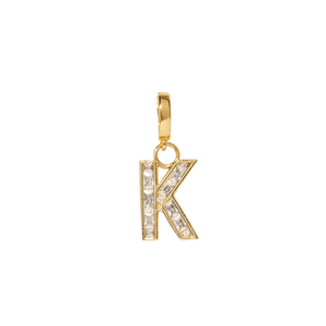 INITIAL CHARM - DIJES - Malandra Jewelry - EYHD122.K