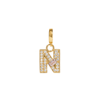 INITIAL CHARM - DIJES - Malandra Jewelry - EYHD122.N