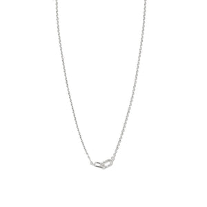 INTERLOCK SPARK NECKLACE - COLLARES - Malandra Jewelry - FBC520-1ECL0107-1PP-4
