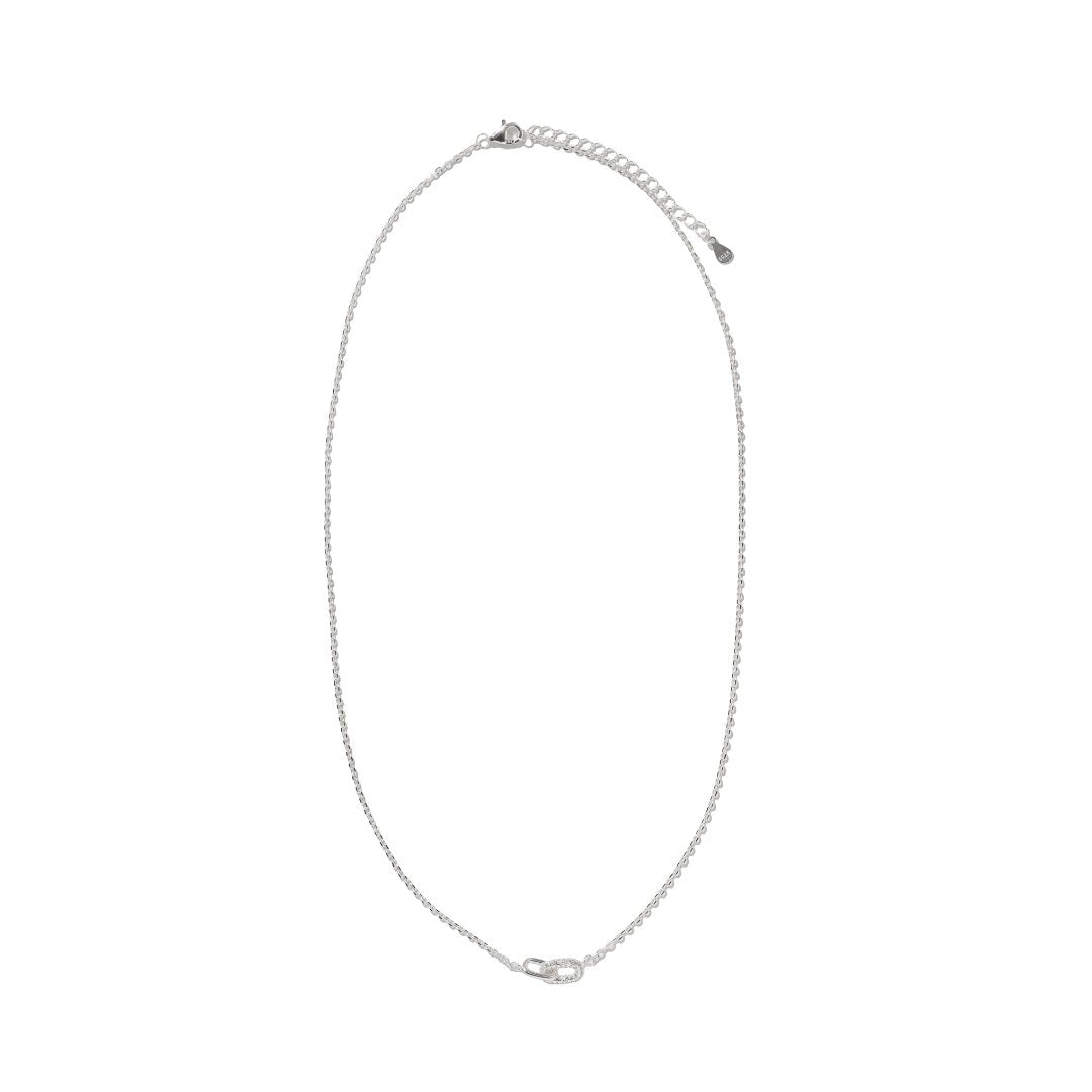 INTERLOCK SPARK NECKLACE - COLLARES - Malandra Jewelry - FBC520-1ECL0107-1PP-4