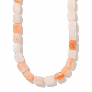 IVORY AGATE TERRA NECKLACE - COLLARES - Malandra Jewelry - TC2442