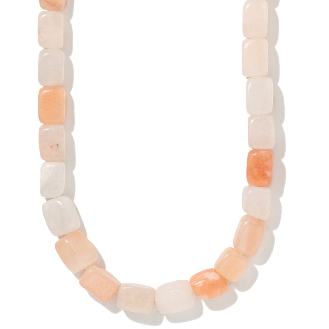 IVORY AGATE TERRA NECKLACE - COLLARES - Malandra Jewelry - TC2442