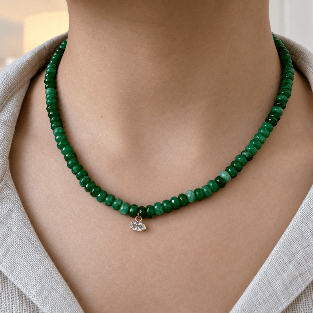 Ivy Jade Gaia Necklace - COLLARES - Malandra Jewelry - TC2680