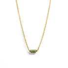 JADE AURA NECKLACE - COLLARES - Malandra Jewelry - TC1179