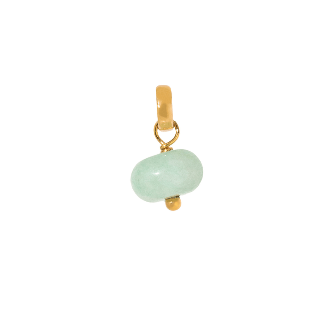 Jade Mint Charm - DIJES - Malandra Jewelry - TD2581