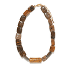 JASPER QUARTZ TERRA NECKLACE - COLLARES - Malandra Jewelry - TC2137