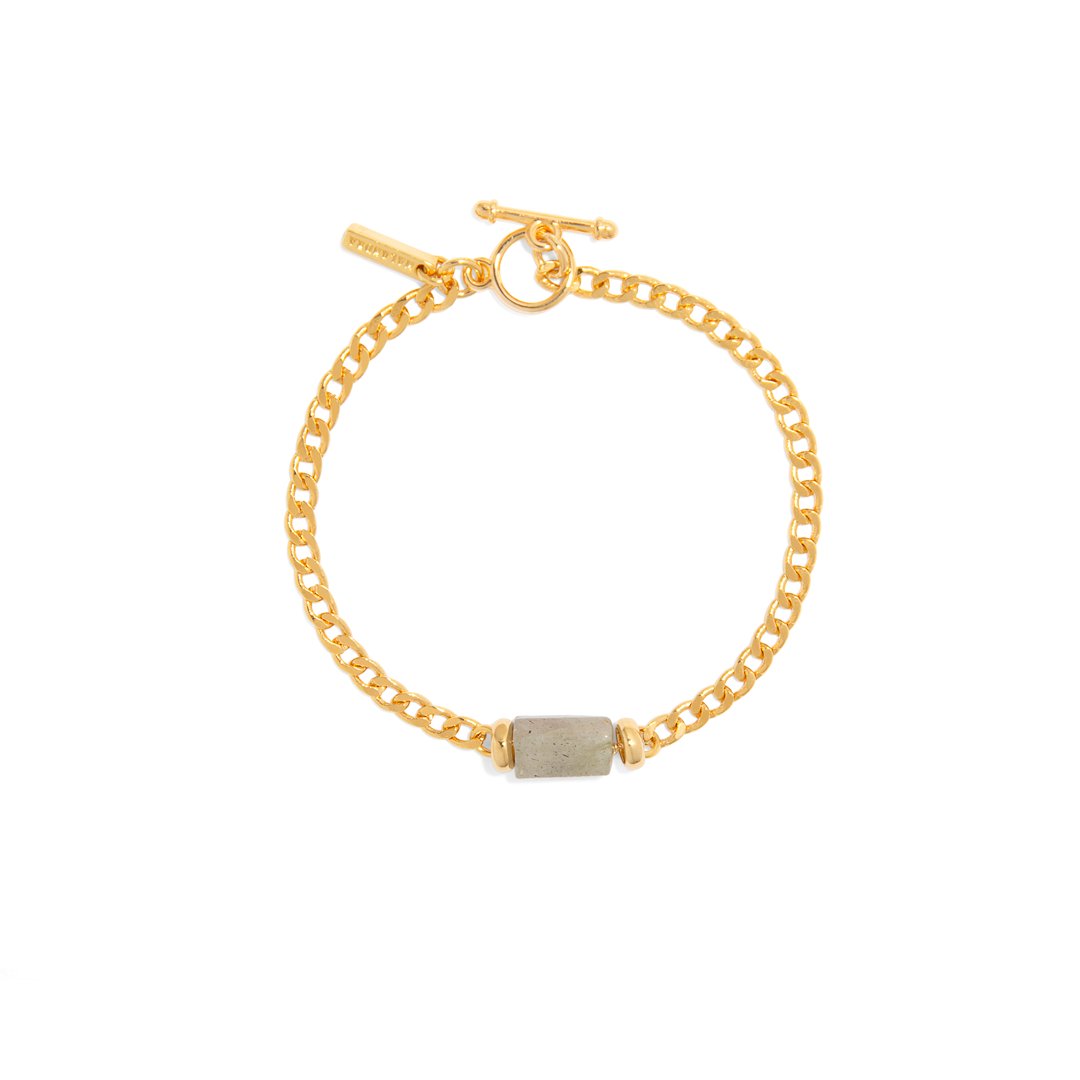 LABRADORITE AURA BRACELET - PULSERAS - Malandra Jewelry - TP1615