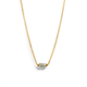 LABRADORITE AURA NECKLACE - COLLARES - Malandra Jewelry - TC1182