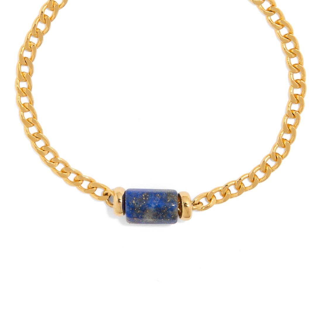 LAPISLAZULI AURA BRACELET - PULSERAS - Malandra Jewelry - TP1614
