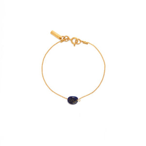 LAPISLAZULI GRATITUD BRACELET - PULSERAS - Malandra Jewelry - TP1651