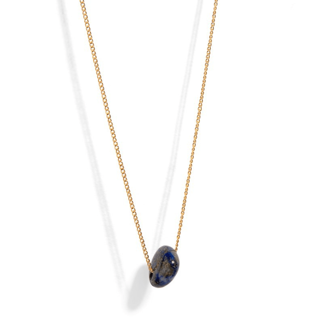 LAPISLAZULI GRATITUDE LUXE NECKLACE - COLLARES - Malandra Jewelry - TC1640