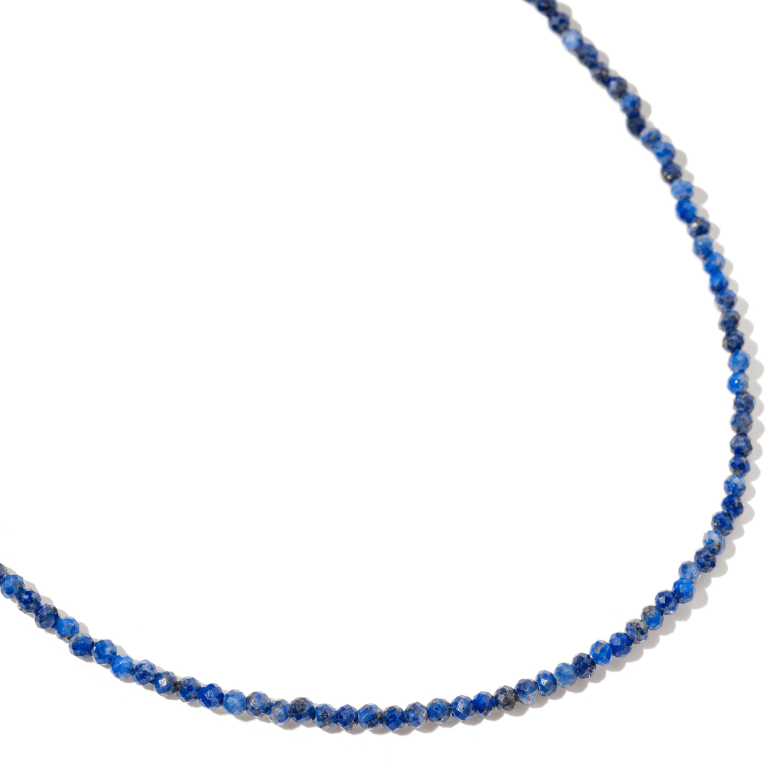LAPISLAZULI STONE NECKLACE - COLLARES - Malandra Jewelry - TC2304