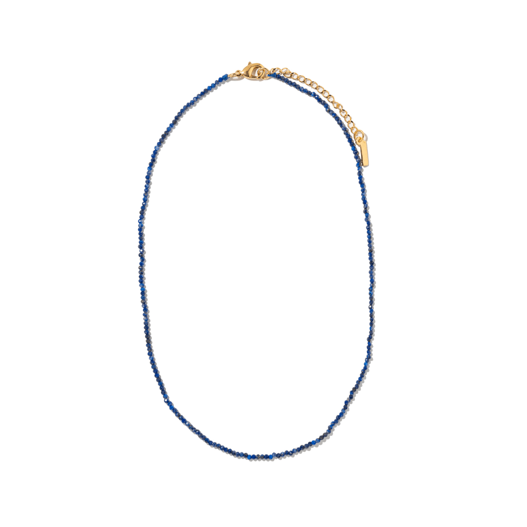 LAPISLAZULI STONE NECKLACE - COLLARES - Malandra Jewelry - TC2304