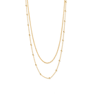 LAYERED GOLD DOTS NECKLACE - COLLARES - Malandra Jewelry - TC2048