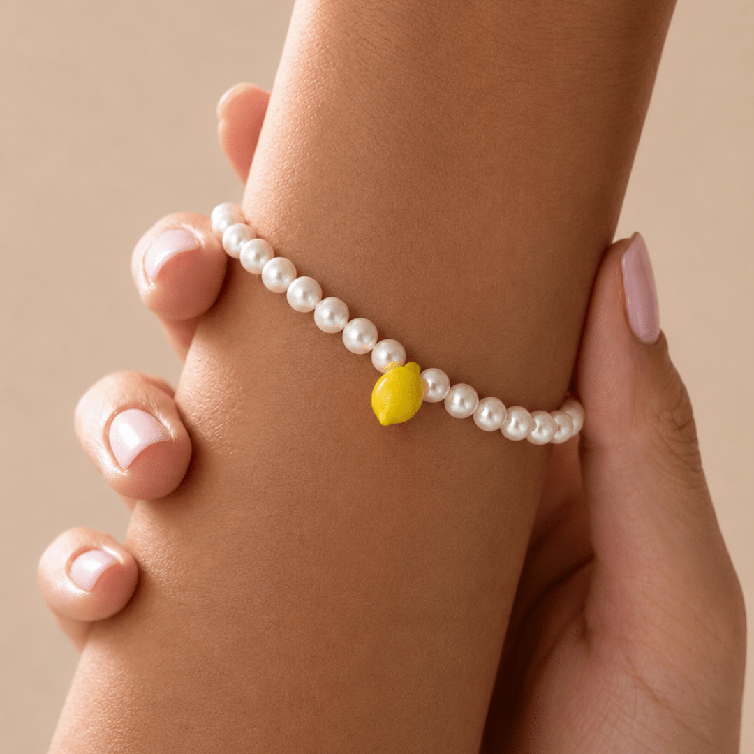 LIMONE PEARL BRACELET - PULSERAS - Malandra Jewelry - TP2423