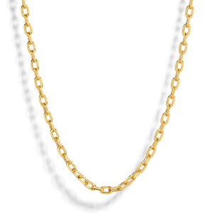 LINK CHAIN 45 CM - COLLARES - Malandra Jewelry - ICC451