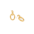 LINKED ORBIT EARRINGS - ARETES - Malandra Jewelry - VCA262-4036