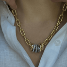 LINKS CLASSIC CHAIN NECKLACE - COLLARES - Malandra Jewelry - ICC555