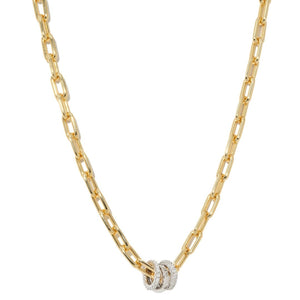 LINKS CLASSIC CHAIN NECKLACE - COLLARES - Malandra Jewelry - ICC555