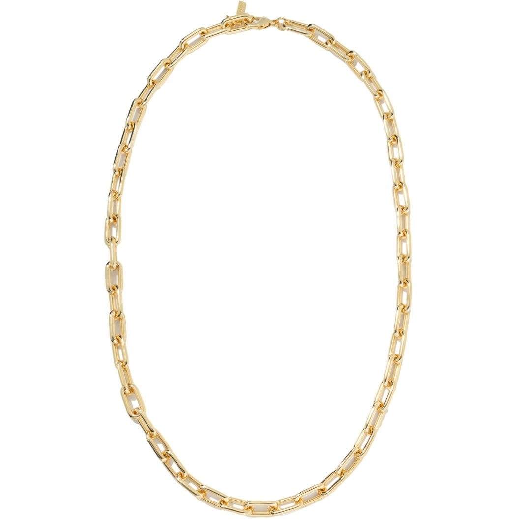 LINKS CLASSIC CHAIN NECKLACE - COLLARES - Malandra Jewelry - ICC555