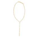 LINKS CRYSTAL DROP LARIAT - COLLARES - Malandra Jewelry - ICC548