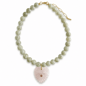 Love Jade Gaia Necklace - COLLARES - Malandra Jewelry - TC2618