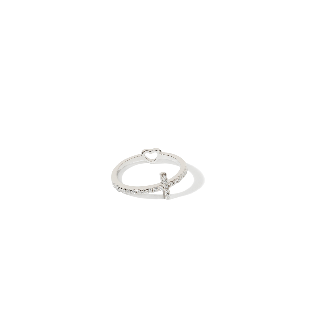 LOVED CROSS RING - ANILLOS - Malandra Jewelry - ERR161.6-60106691255A-6