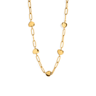 LOVELY GOLD CHAIN NECKLACE - COLLARES - Malandra Jewelry - EUWC208 - JDNW2408021